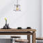 Luminaire suspendu géométrique 1 lumière Hullinger