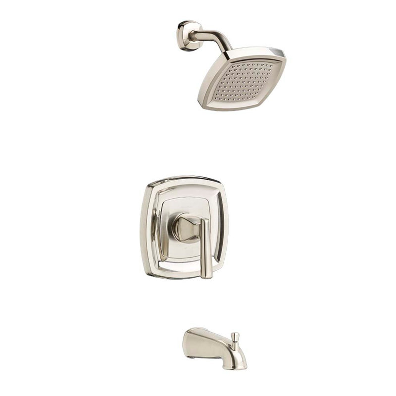 Robinet de douche & contrôle de volume Edgemere, Nickel brossé