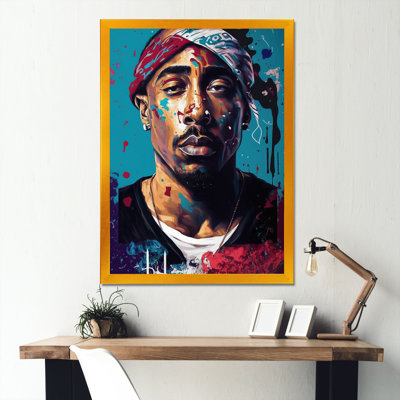 «Tupac King Of Rap II», reproductions d'art mural de célébrités