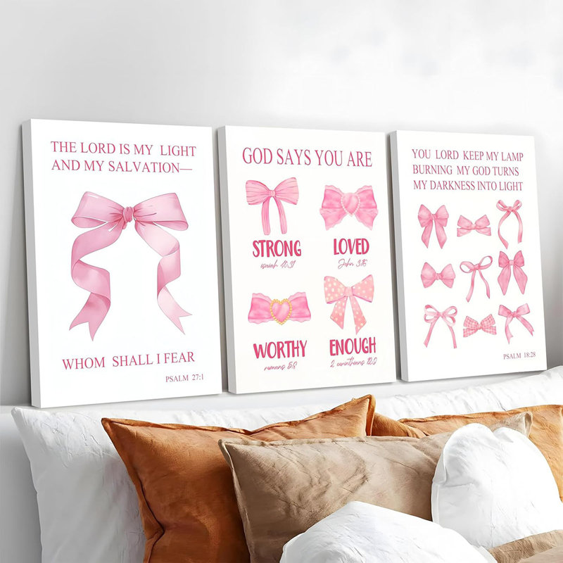 3 Piece Wrapped Canvas Set