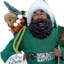 NCAA 12 "College Spirit Proud Santa-1478206