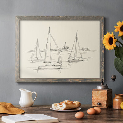 «Coastal Contour S Croquis II», reproduction sur toile