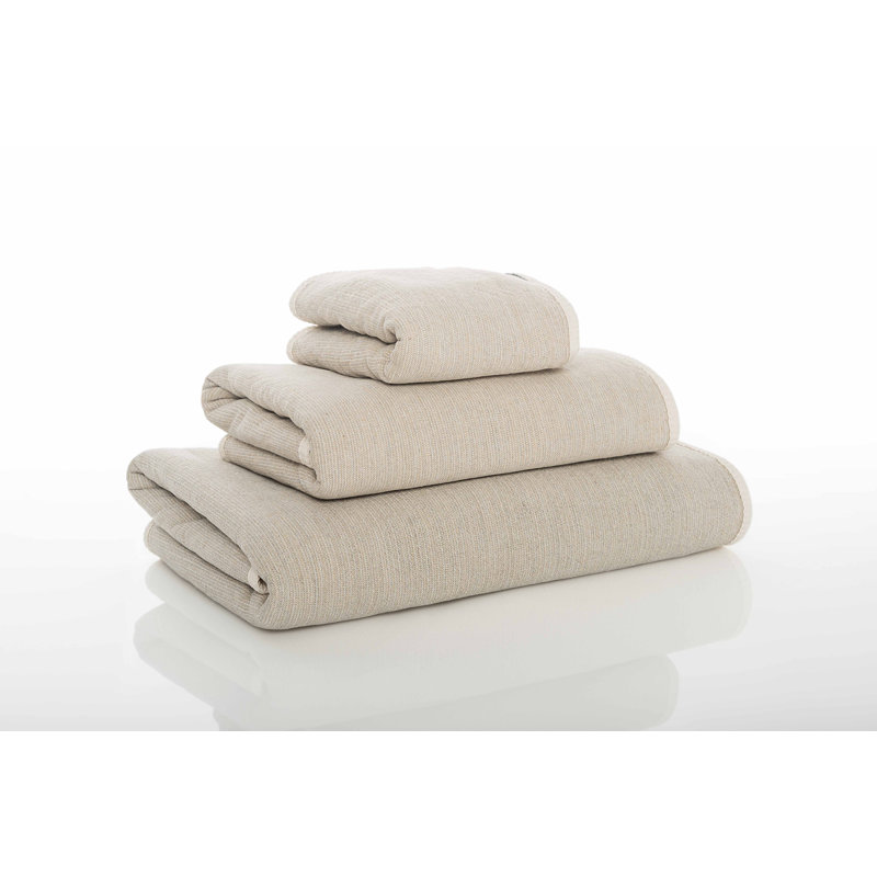 Linen Duo Hand Towel Set, Natural