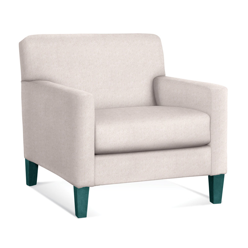 Tampa Armchair, White Sugar Performance; 0863-91, Frost White