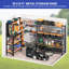 Remise à outils verticale extérieure