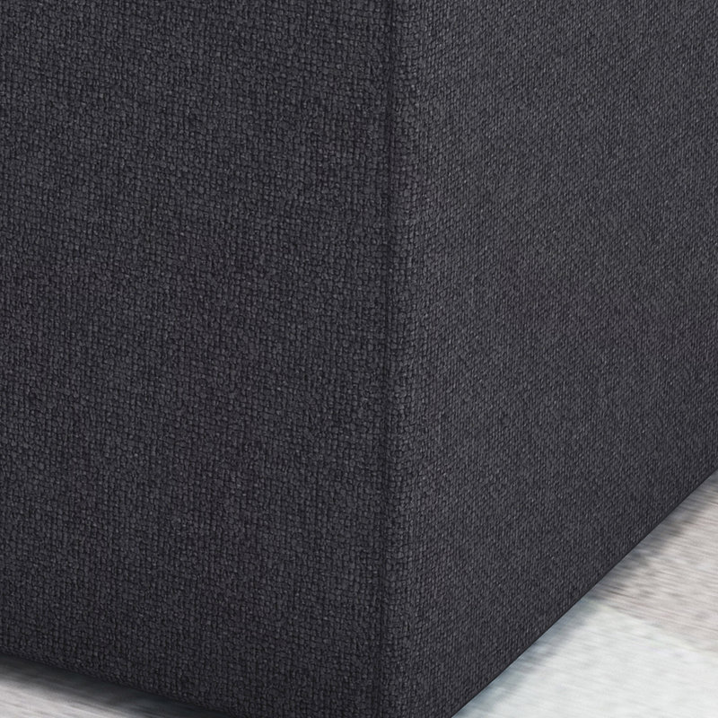 Repose-pieds gris anthracite foncé, Charcoal Grey