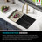 KRAUS Bellucci 30 in. Undermount Workstation Granite Kitchen Sink with Accessories-53212479