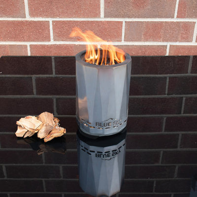 Stainless Steel Outdoor Tabletop Fireplace