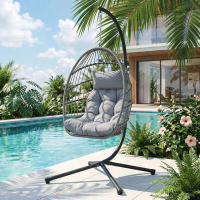 Egg Chair Porch Swing