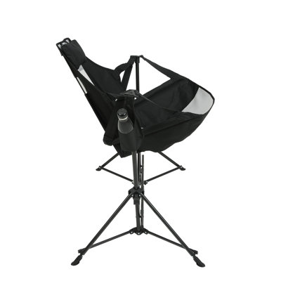 Chaise de camping portative hamac pliante avec structure en acier