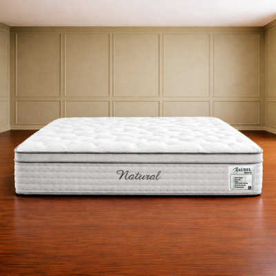 Laurel Natural 2500 Pocket Wool Euro Top Mattress Desire Deco Ltd Mattress