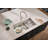 Ruvati 33-inch Workstation Dual Tier Double Bowl Low Divide Undermount Stainless Steel Kitchen Sink