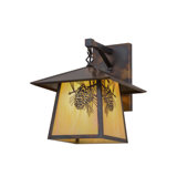 Greenbriar Oak 1 - Light Outdoor Wall Lantern