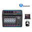 Console de mixage audio 6 canaux avec Bluetooth et alimentation fantôme 48V