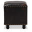 Repose-pieds rangement Edwyn