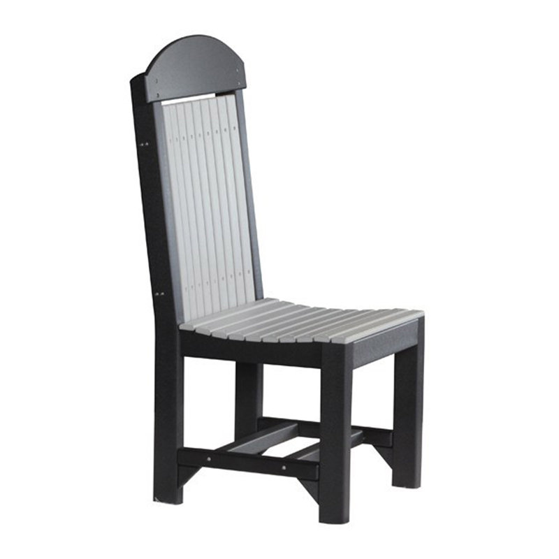 Chaise de terrasse Janel Adirondack, Orange / blanc, Chaise à accoudoir