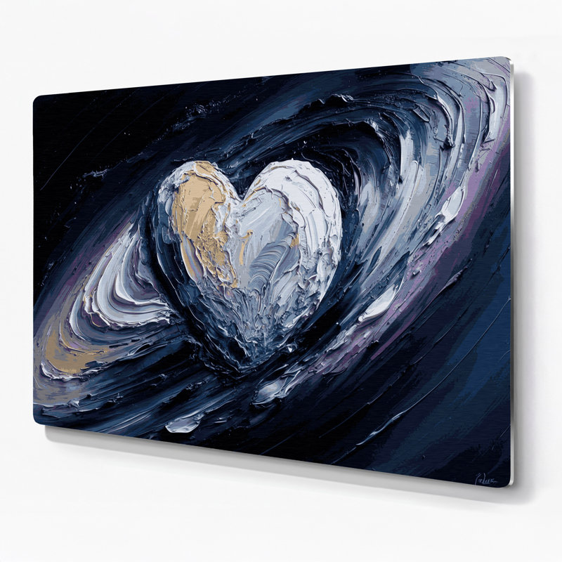 Art mural en métal gris Space Pluto, H 240 po x l 240 po x P 0,05 po
