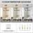 8 Light  Glass Mid Century Chandelier-947264661