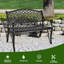 Banc de jardin en aluminium Nadal-404112315