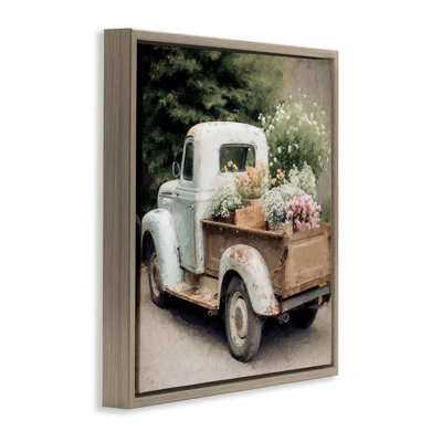 Country Florals in Truck
