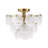 Bannasch Layered Handmade Glass Semi-Flush Mount-2085445369-2085445348