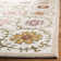 Emrick Hand Hooked Wool/Cotton/Latex Floral Rug in Ivory