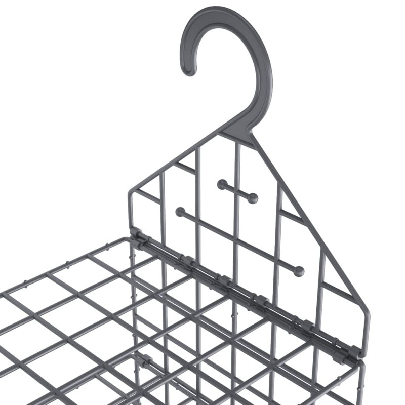 Organisateur de placard Rebrilliant avec 7 tablettes