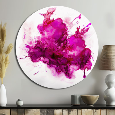 Cloye - Abstract Round Metal Art Prints