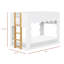 Lido Wave Convertible Low Loft Twin Bed-82865087
