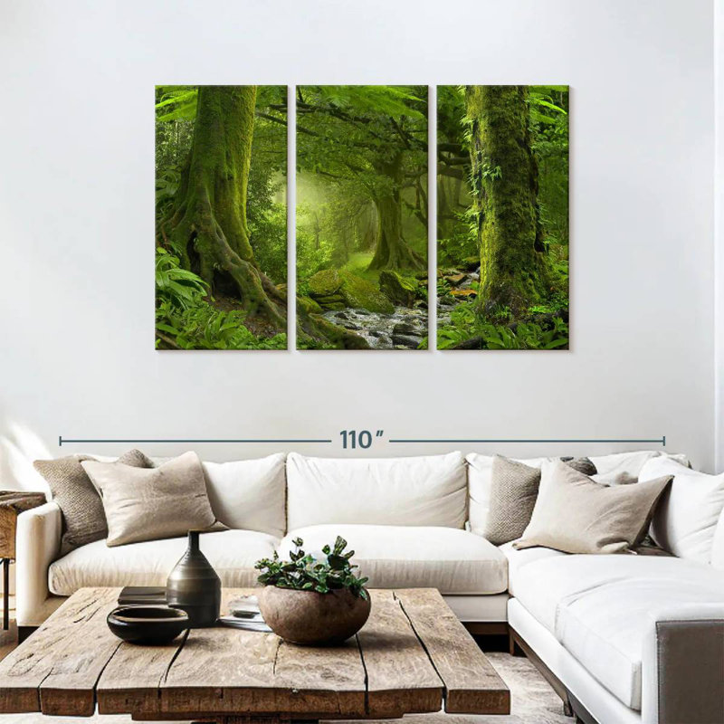 Alvord Nepal Jungle, 48" H x 74" W