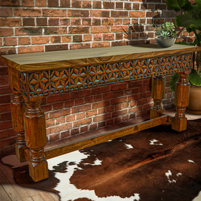 72'' Solid Wood Console Table
