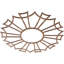Médaillon de plafond en bois Augustus-63412109-63412098