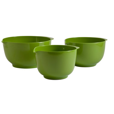 Hollen Melamine 3 Piece Nested Mixing Bowl Set