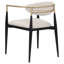 Chaise avec accoudoirs Millen (ensemble de 2)-1607830223