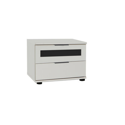 Pieter 52cm W Manufactured Wood Bedside Table