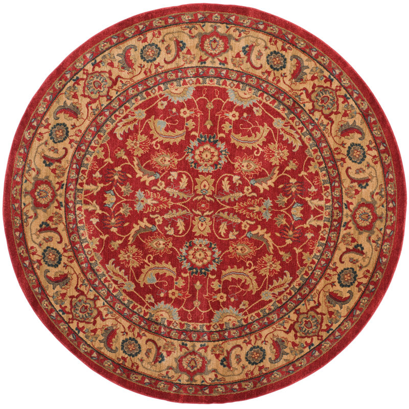 Tapis performance oriental Pennypacker, Rond 6 pi 7 po