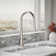 Tone Touchless Pull-Down Kitchen Sink Faucet with Three-Function Sprayhead