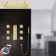 Matte Black Ceiling Mount Mist and Rainfall Thermostatic Shower System with Handheld