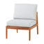 Canapé modulaire d'extérieur moderne sans accoudoirs - Naturel-1744221554