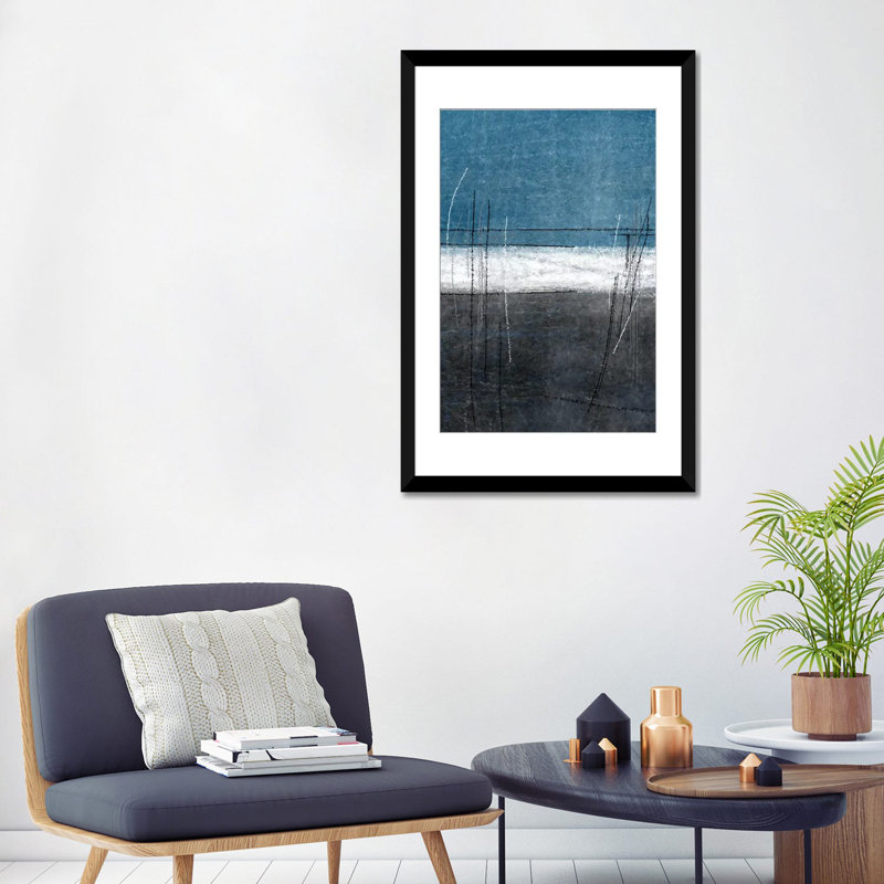 " Valid " by CarolLynn Tice, Black Framed Fine Art Paper, White, 32" H x 24" W x 1" D