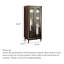 Armoire française rétro en bois massif