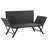 Eltje Steel Garden Bench-672236716