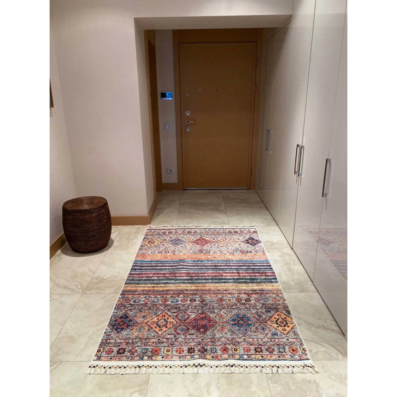 Tapis Laquel avec envers antidérapant, Carré 3 pi 11 po