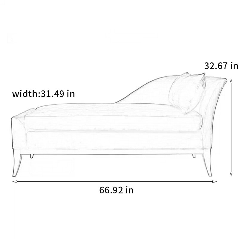 Chaise en bois massif Exquise, Orienté à droite, Gris foncé