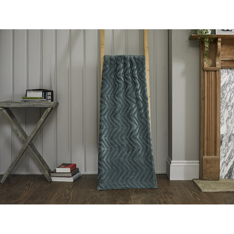 Plain Weave / Muslin Throw Blanket, Lagoon