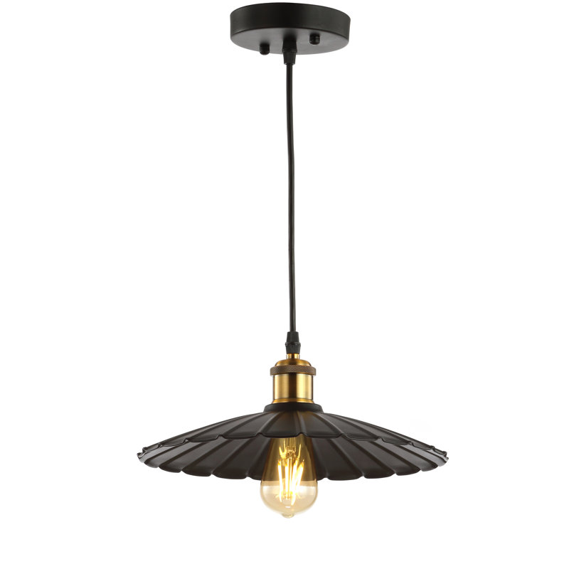 Luminaire suspendu conique à 1 lumière Shari