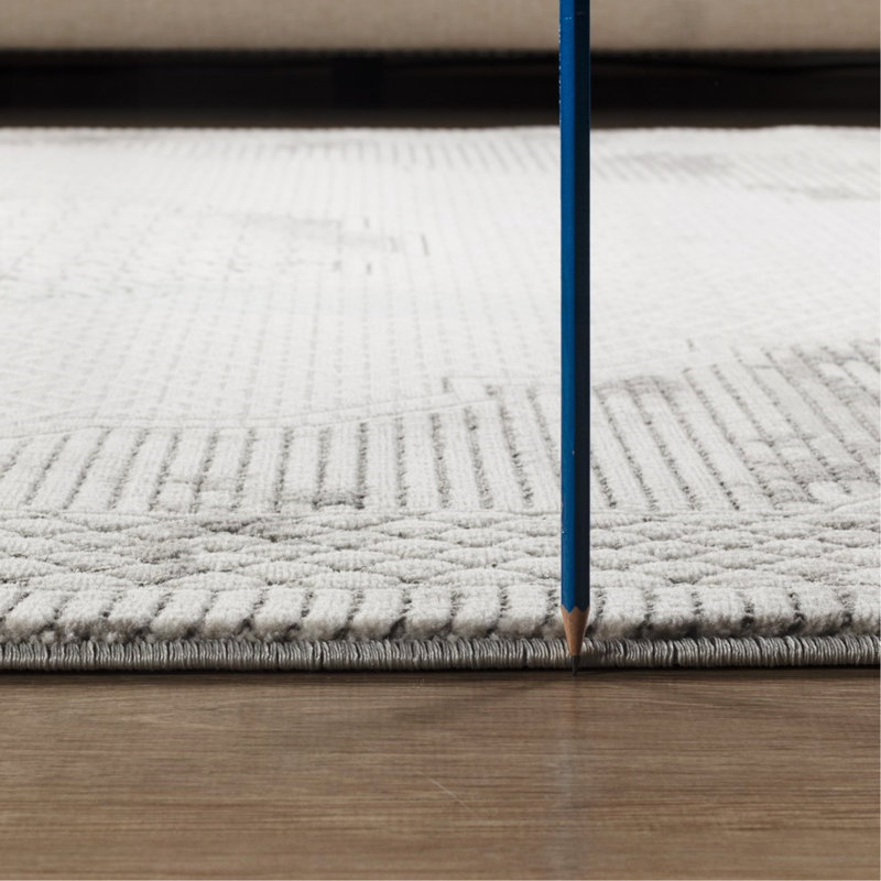 Gray Area Rug, Runner 2'7" x 9'10"
