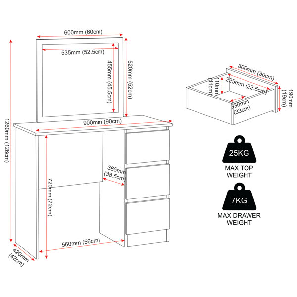 Product Dimensions