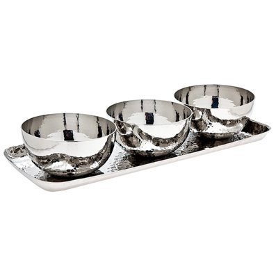 Dakota Fields Stevensville Stainless Steel Serving Bowl
