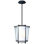 Lustre lanterne cylindrique avec détails en fer forgé Troy